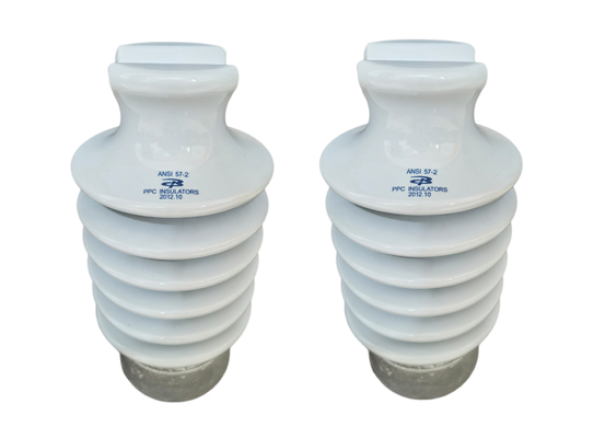 C-120 Porcelanowe izolatory elektryczne ANSI do dystrybucji zasilania
