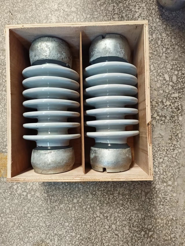 ANSI TR-208 Solid Core Station Post Izolator Jasnoszary przeszklony Dostosowany rozmiar