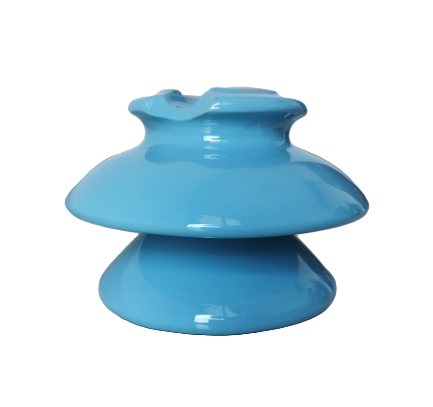 Niebieskie porcelanowe izolatory szpilkowe 36kV do linii dystrybucyjnych