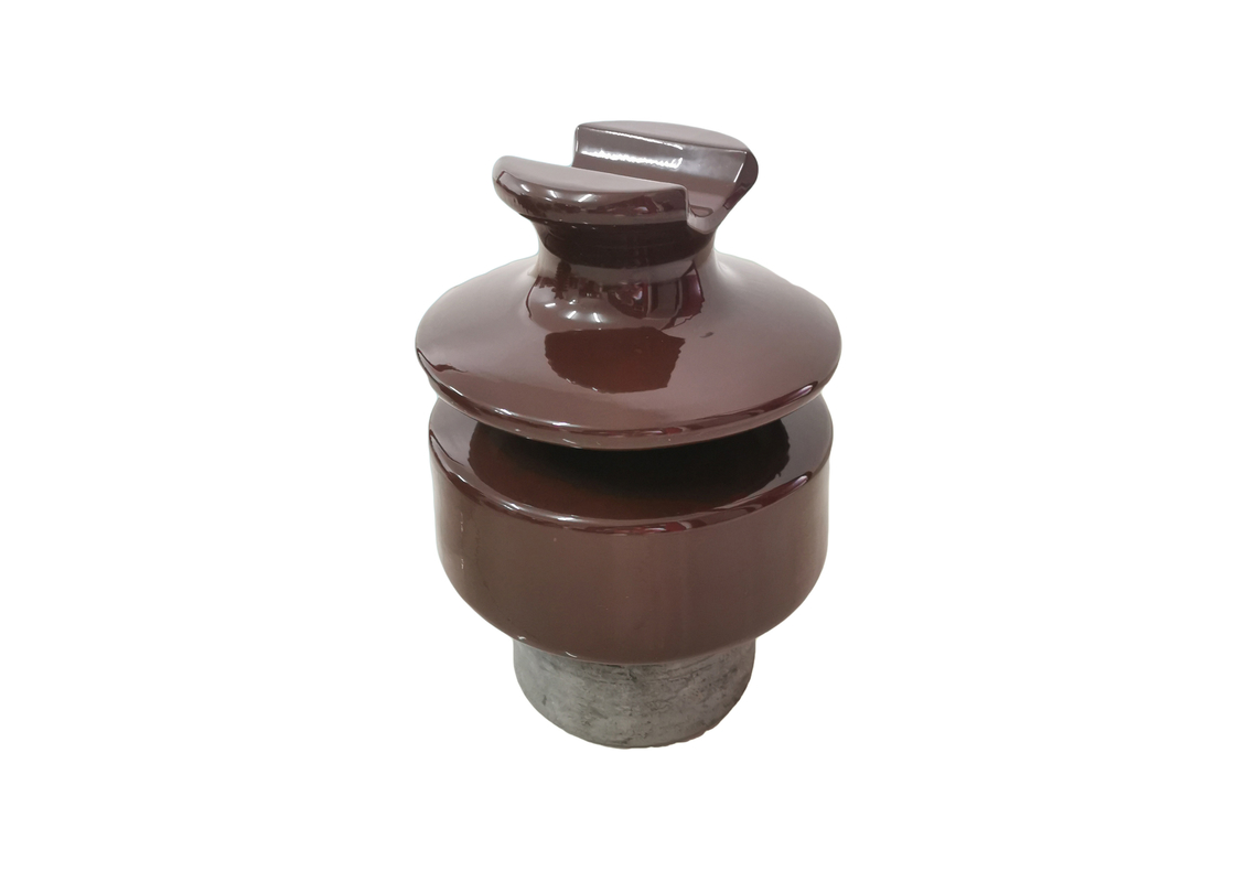 Standardowy izolator porcelanowy z brązowym pinem IEC z hardwares