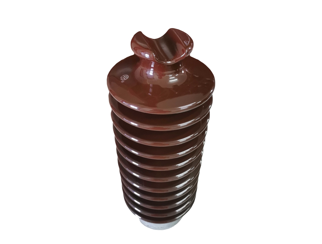 Skrzynia biegów Brązowy, szkliwiony izolator słupkowy z porcelany 12,5 kN