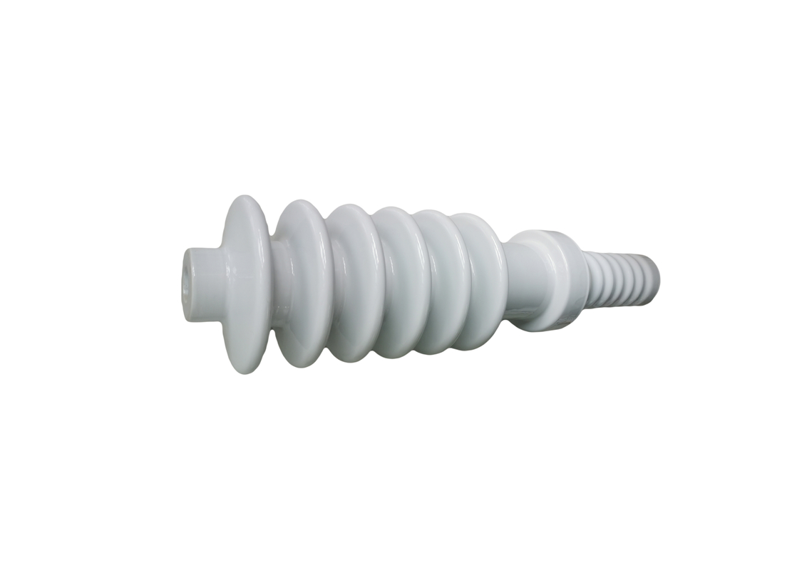 Standardowe białe ceramiczne izolatory linii zasilającej 25 kV zgodne z normą IEC