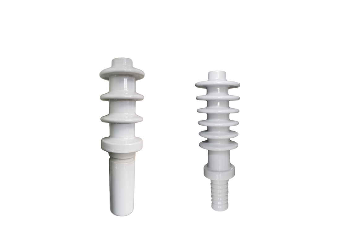 Standardowe białe ceramiczne izolatory linii zasilającej 25 kV zgodne z normą IEC