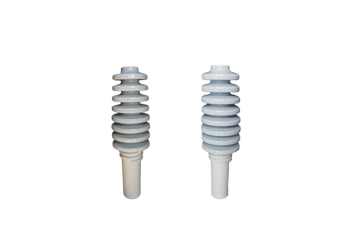 Jasnoszare porcelanowe izolatory liniowe ANSI 25KV