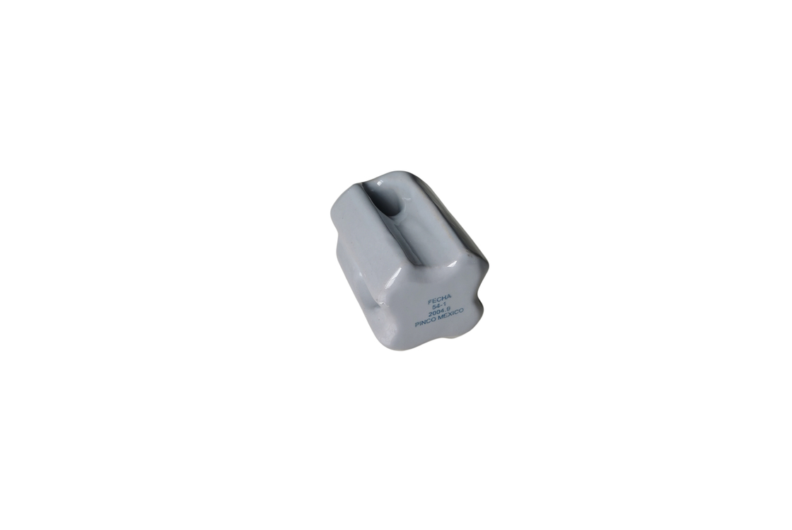 Jasnoszara glazura 1,85 kg 89 kN porcelanowe izolatory naprężeniowe