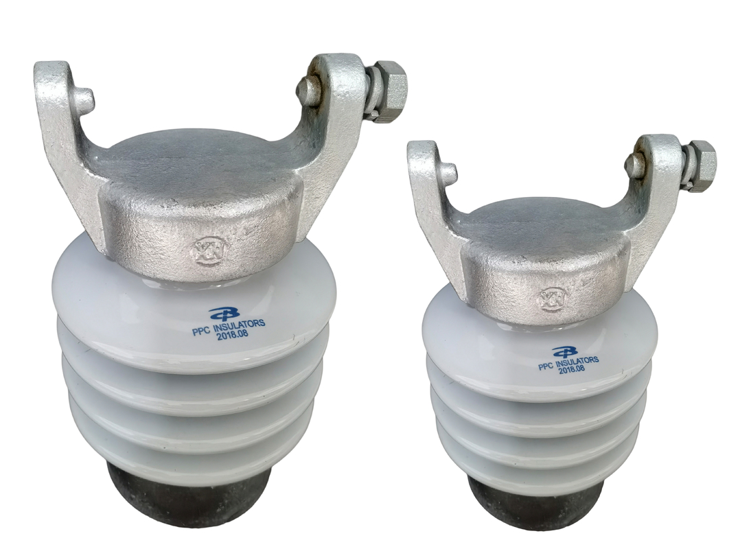 Wysoka wytrzymałość mechaniczna Izolator słupka porcelanowego C-120 Niskie straty
