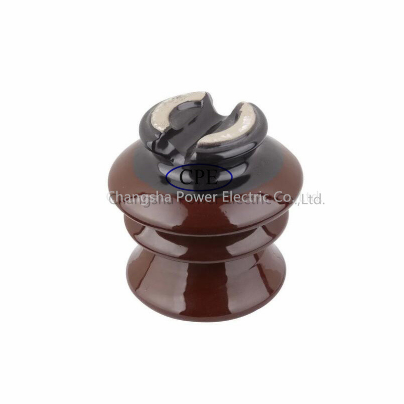 11kv Semi Pin Type Porcelain Insulator Oem Available Brown Color