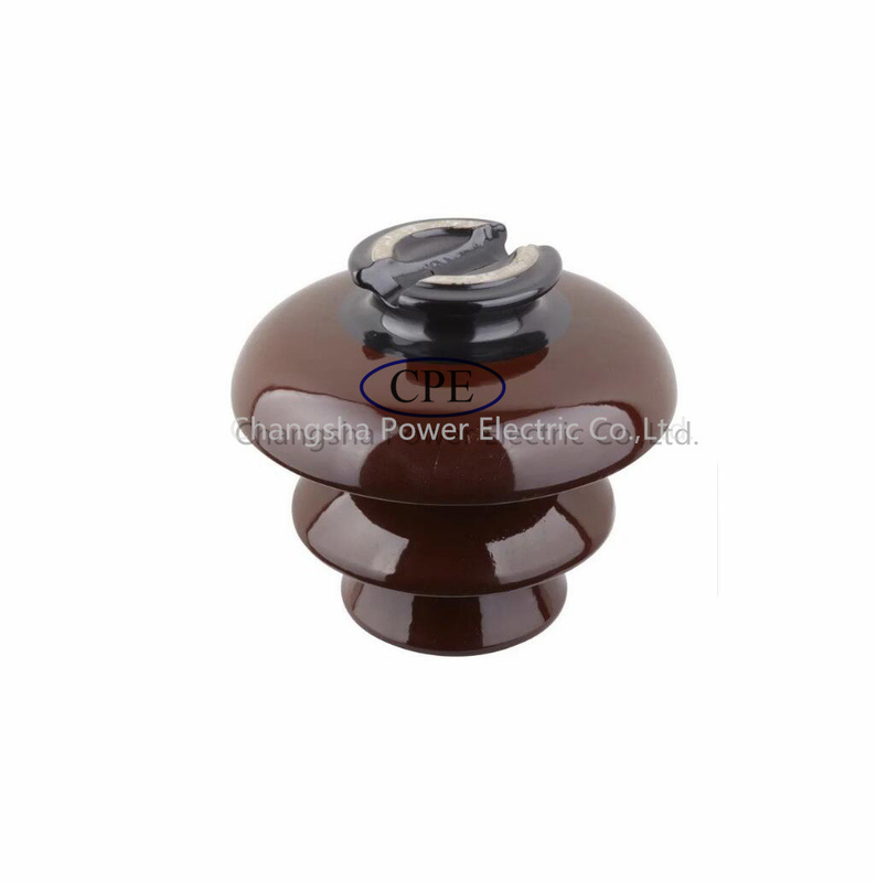 11kv Semi Pin Type Porcelain Insulator Oem Available Brown Color