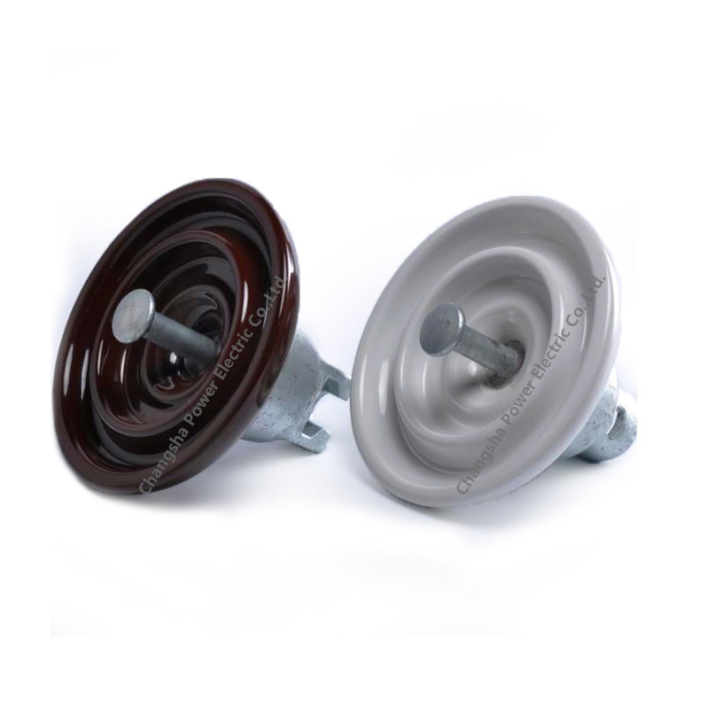 ANSI 52-4 Porcelanowy izolator ceramiczny z zawieszeniem tarczy do linii transmisyjnej