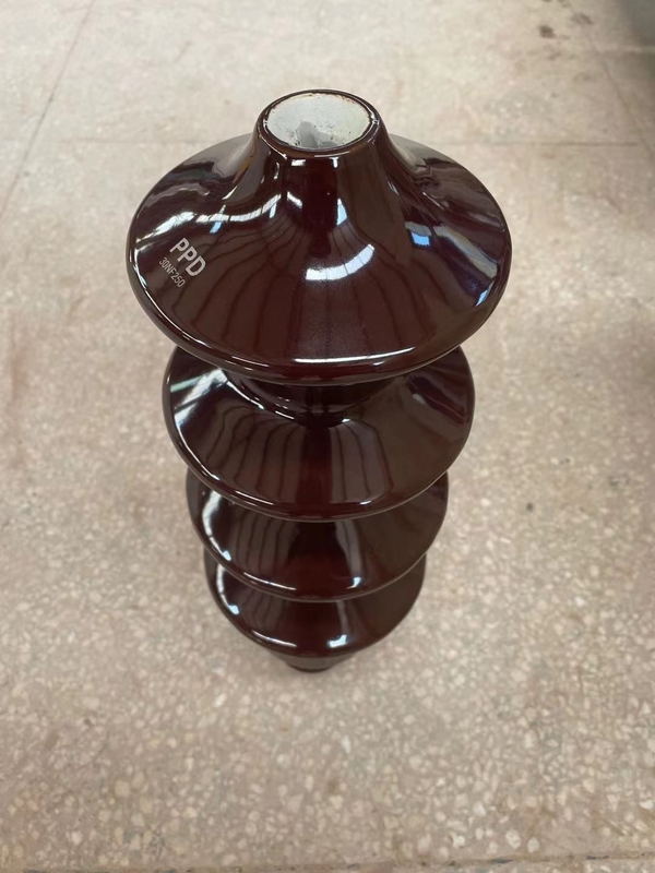 OEM DIN 42531 Brązowa przeszklona porcelanowa tuleja transformatora 30NF250