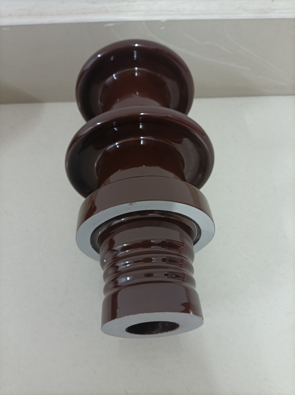 Brązowa przeszklona tuleja porcelanowa transformatora DT-10NF250 do transformatora olejowego